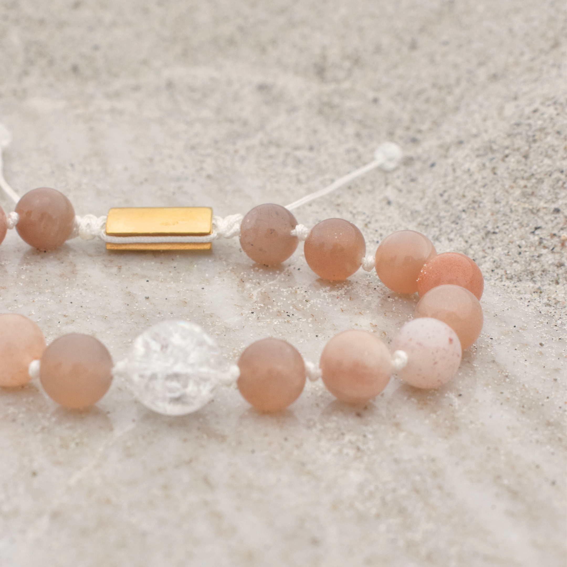 Crystal bracelet - I am light
